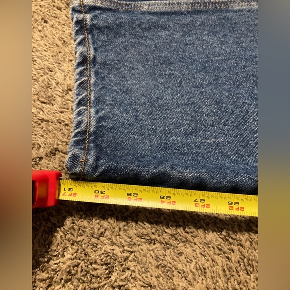 7 For All Mankind Jeans dojo Womens 31x29” Flare Low Rise Denim Stretch Blue - Picture 6 of 12